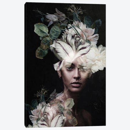 Botanical Woman II Canvas Print #INC80} by Incado Canvas Artwork