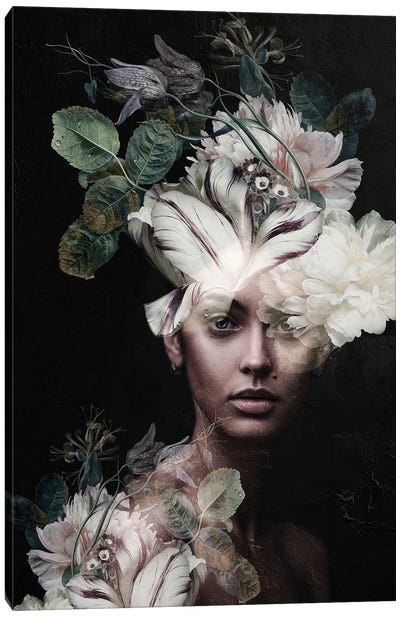 Botanical Woman II Canvas Art Print