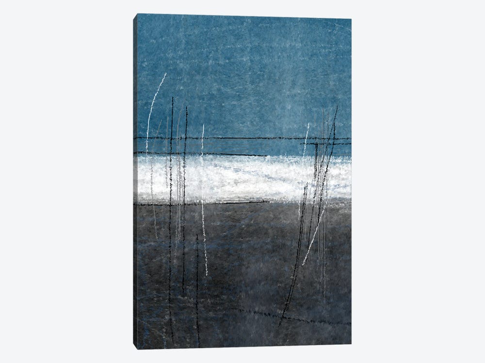 Blue Gray Grass by Incado 1-piece Canvas Wall Art