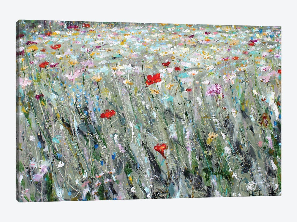 Endless Wild Flowers by Studio Paint-Ing 1-piece Canvas Wall Art