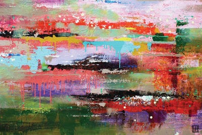 Abstract Fiesta by Studio Paint-Ing framed wall art