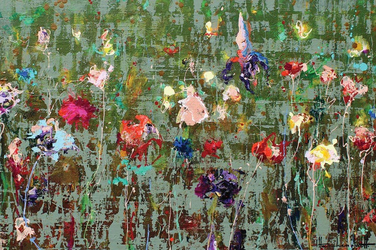 Garden Flowers by Studio Paint-Ing wall art
