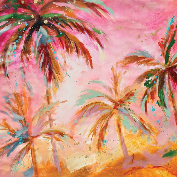 Fine Art Print: Palm Paridise I by Studio Paint-Ing