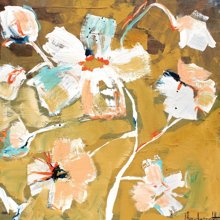 Basic Flower I by Studio Paint-Ing wall art