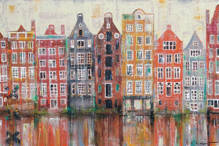 Amsterdam by Studio Paint-Ing wall art