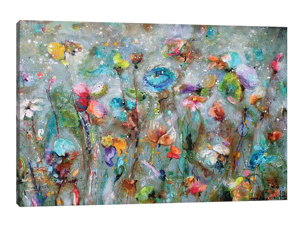 CANVAS Coated flowers 