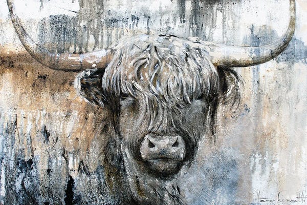 Kitchen: Highland Cow II by Studio Paint-Ing