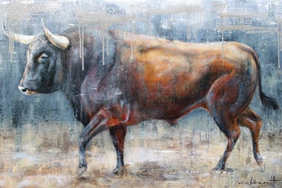Pure Bull by Studio Paint-Ing art print
