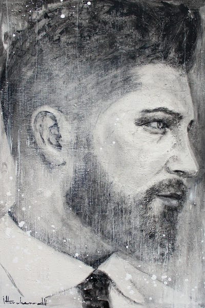 Black Tie by Studio Paint-Ing framed wall art