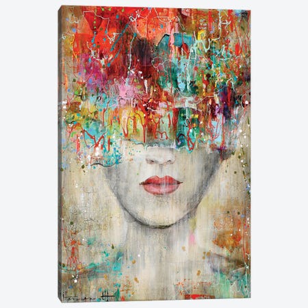 Colorful Vibes Canvas Print #INH29} by Studio Paint-Ing Art Print