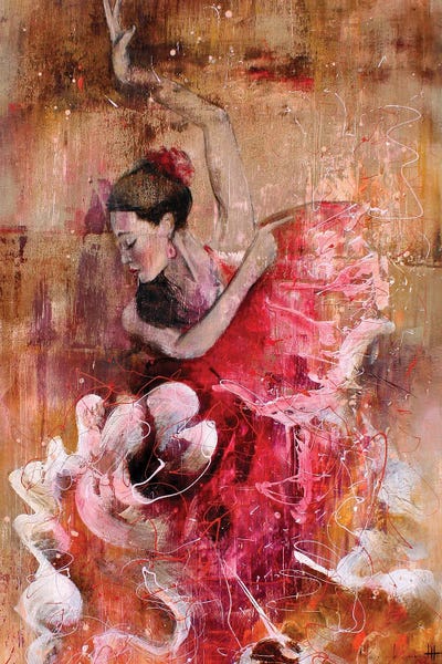 Flamenco: Flamenco Spirit by Studio Paint-Ing