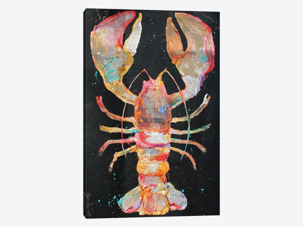 Arty Lobster II by Studio Paint-Ing 1-piece Canvas Art