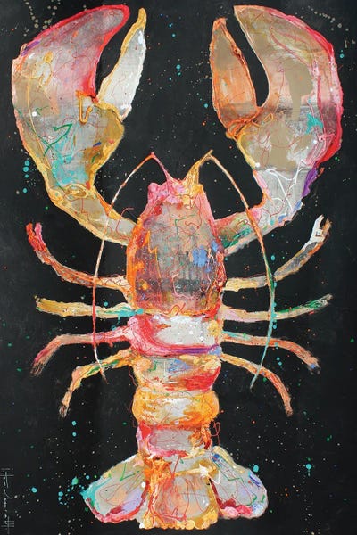 Lobsters: Arty Lobster II by Studio Paint-Ing