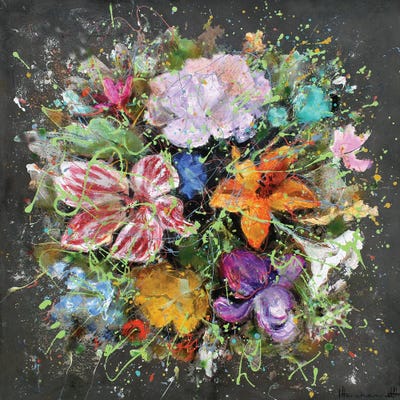 Floral Flow by Studio Paint-Ing canvas print