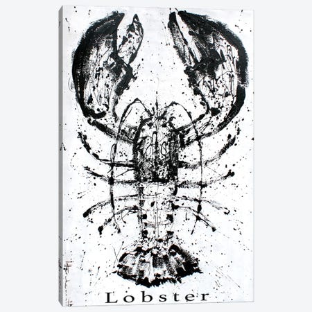 Black Lobster Canvas Print #INH41} by Studio Paint-Ing Canvas Print