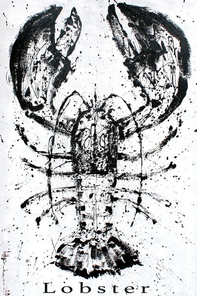 Lobsters: Black Lobster by Studio Paint-Ing