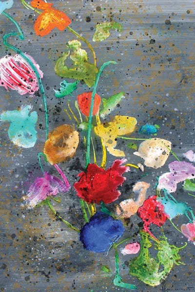Colorful Abstracts: Flower Party by Studio Paint-Ing