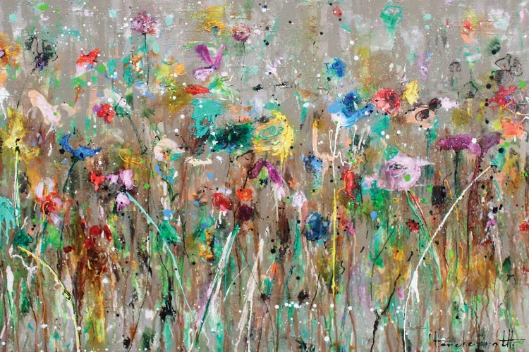 Wild Flower Field by Studio Paint-Ing wall art