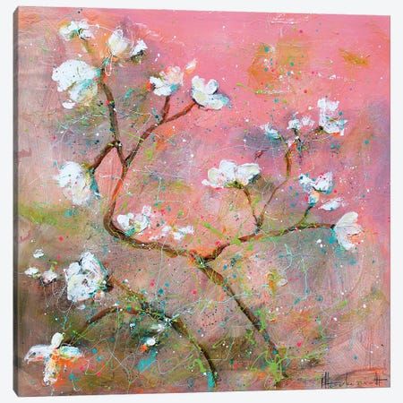Blossom Canvas Print #INH5} by Studio Paint-Ing Canvas Wall Art