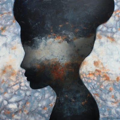 Past Moment by Studio Paint-Ing canvas print