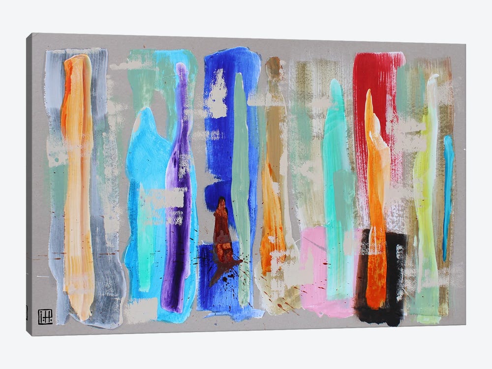 Abstract Liaison I by Studio Paint-Ing 1-piece Canvas Artwork