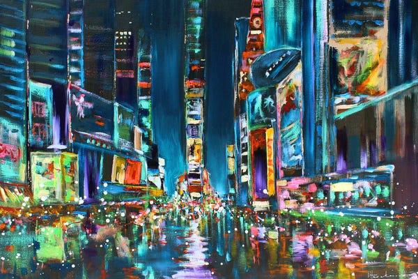 Manhattan: New York - Times Square by Studio Paint-Ing