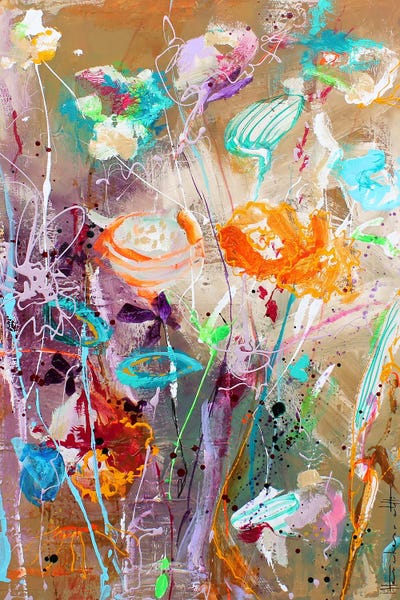 Belle Fleur by Studio Paint-Ing framed wall art