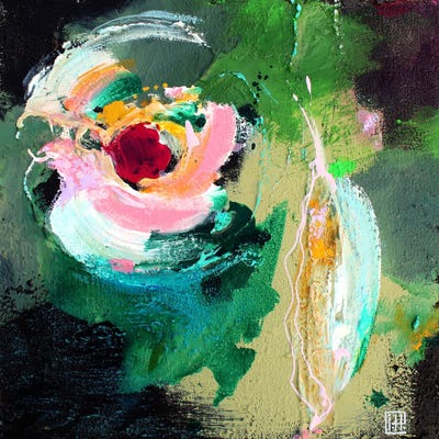 One Flower by Studio Paint-Ing canvas print