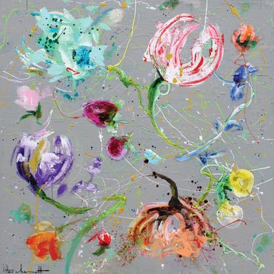 Flower Dream by Studio Paint-Ing canvas print