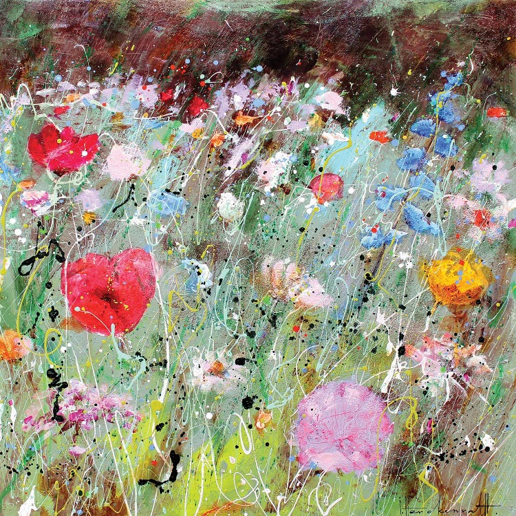Flower Field IV by Studio Paint-Ing wall art