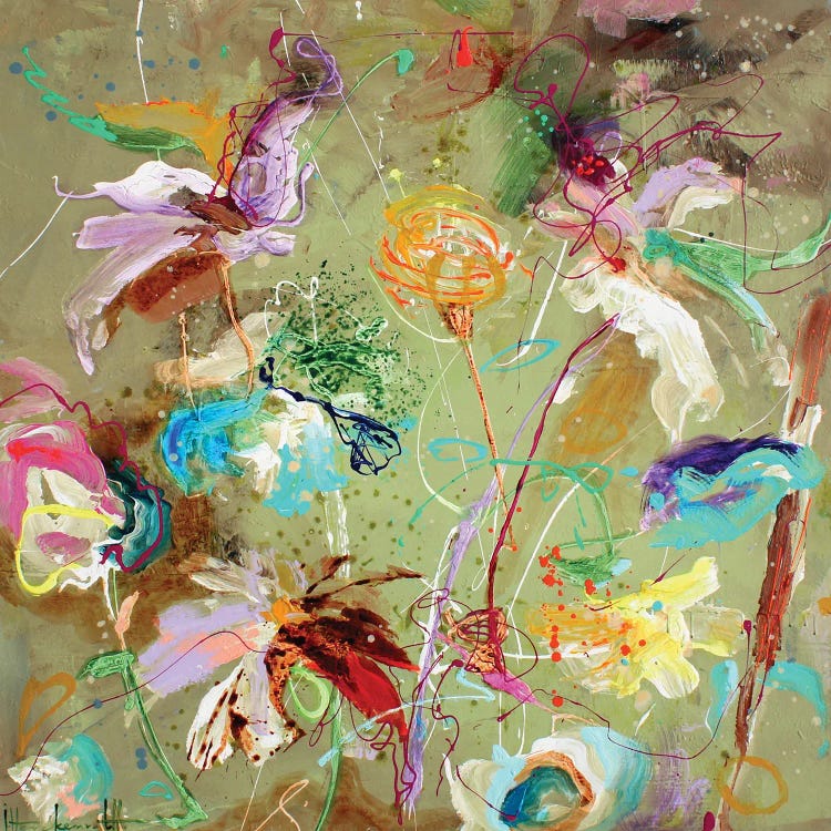 Essence Flowers by Studio Paint-Ing wall art