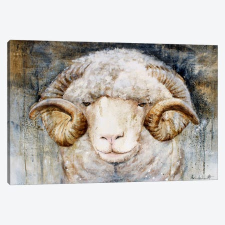 Sheep Canvas Print #INH94} by Studio Paint-Ing Canvas Art Print