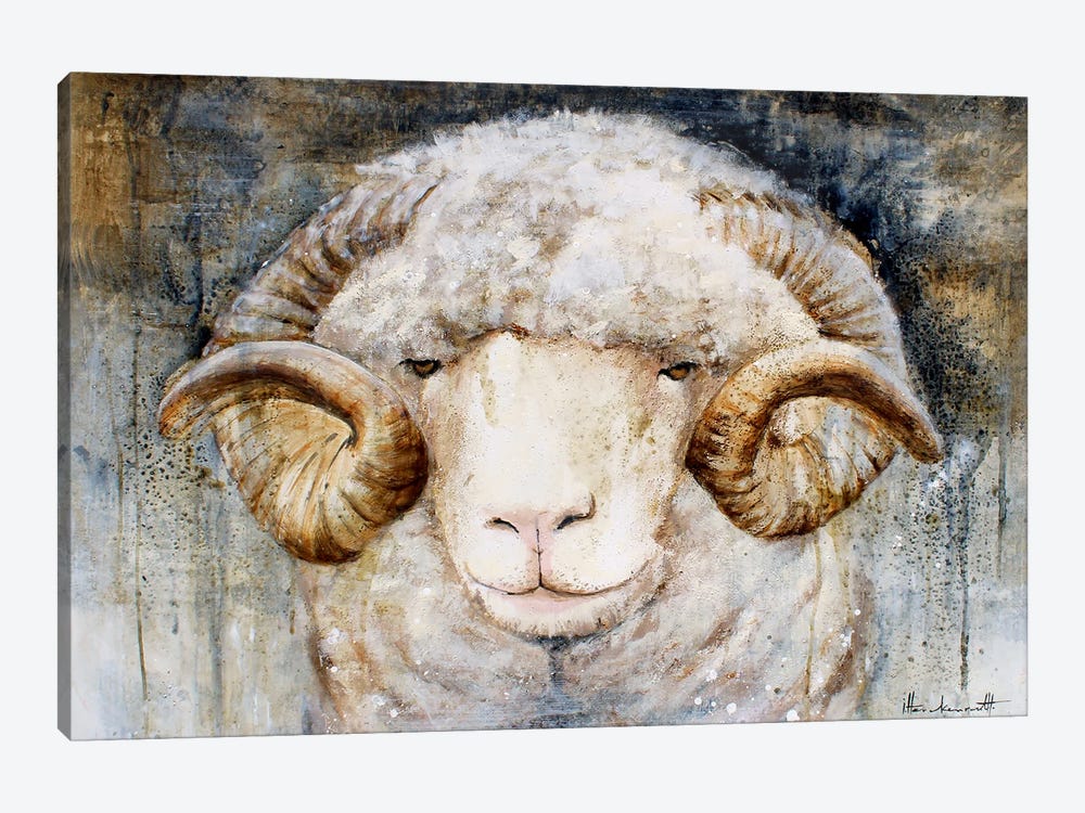 Sheep by Studio Paint-Ing 1-piece Canvas Art
