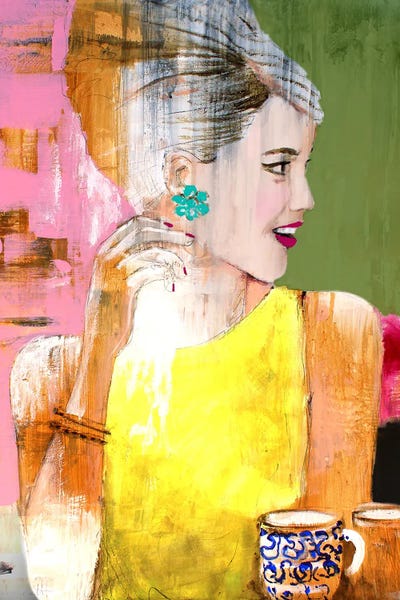 Coffee Moment by Studio Paint-Ing framed wall art