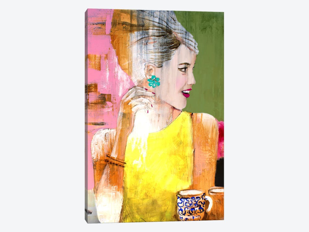 Coffee Moment by Studio Paint-Ing 1-piece Canvas Wall Art