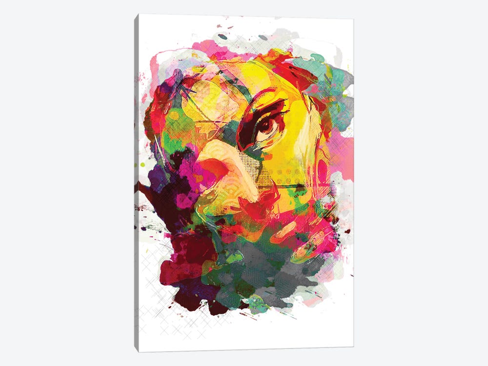 Jasmine No. 3, Color by inkycubans 1-piece Art Print