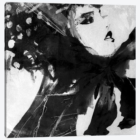Lady Beth Canvas Print #INK59} by inkycubans Canvas Art Print