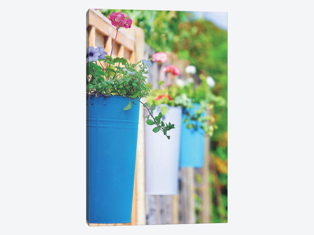 The Colored Pots by Adelino Goncalves 1-piece Canvas Wall Art