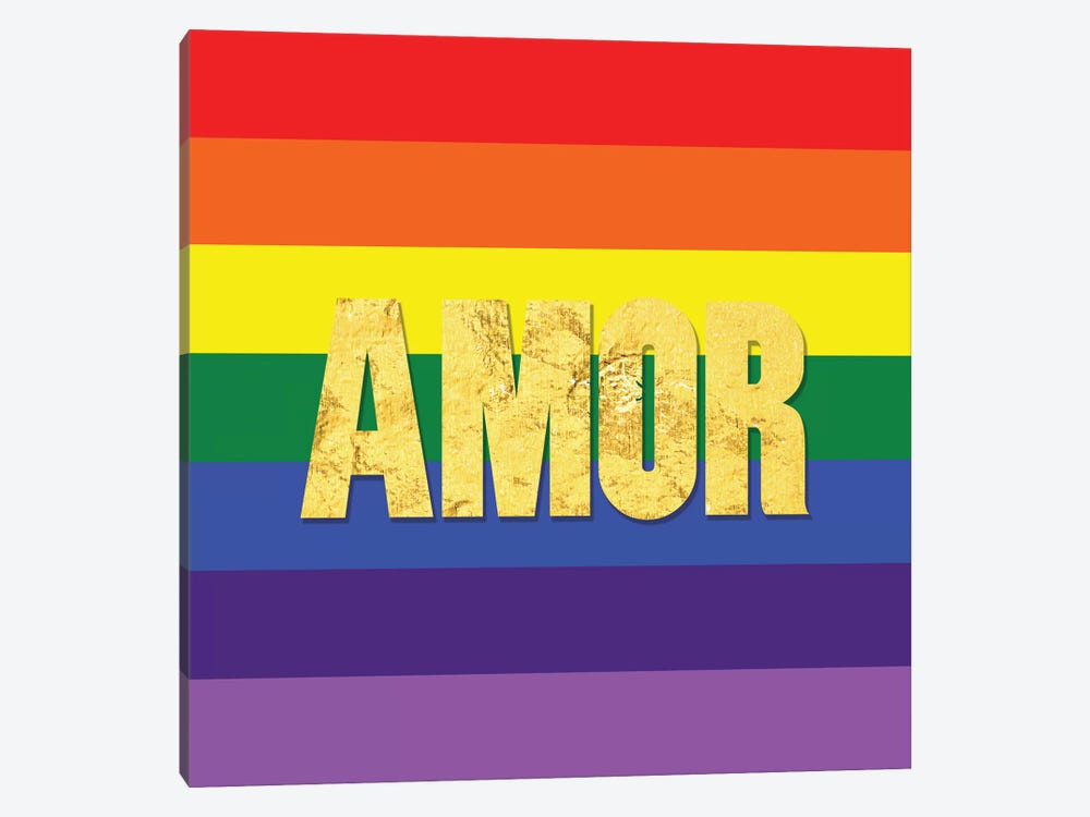 Pride For Amor by 5by5collective 1-piece Canvas Wall Art