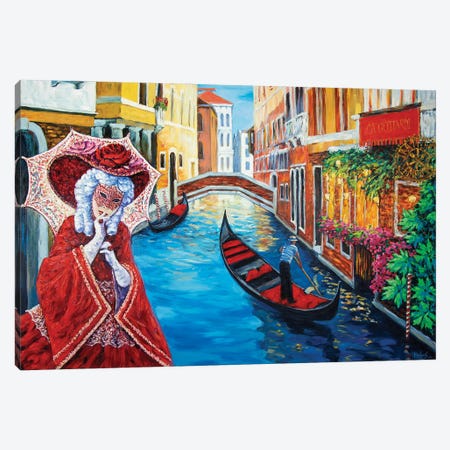 Venice Secrets Canvas Print #INR17} by Irina Redine Canvas Print