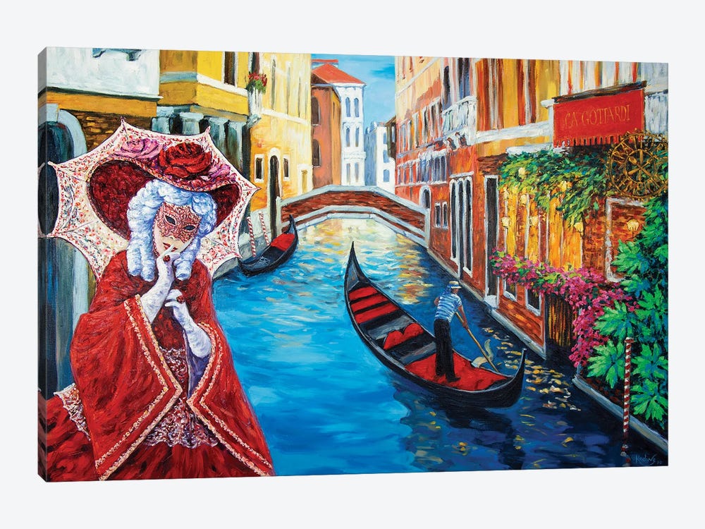 Venice Secrets by Irina Redine 1-piece Canvas Art