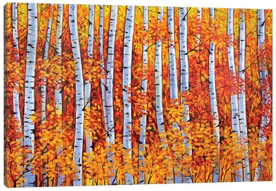 Autumn Colours Canvas Art Print - Irina Redine