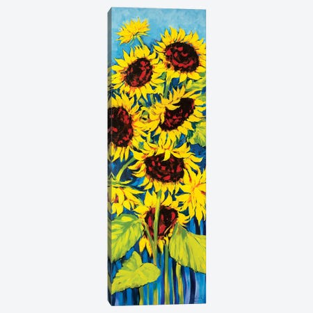 Sunflowers Canvas Print #INR41} by Irina Redine Art Print