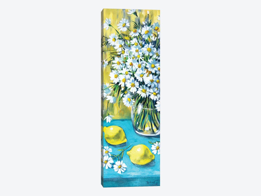 Daisies And Lemons by Irina Redine 1-piece Art Print
