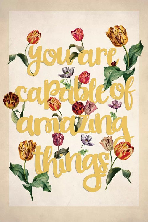 You Are Capable…