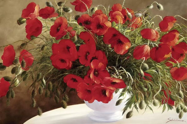 Artists Like Van Gogh: A Lovely Bouquet by Heinz Scholnhammer