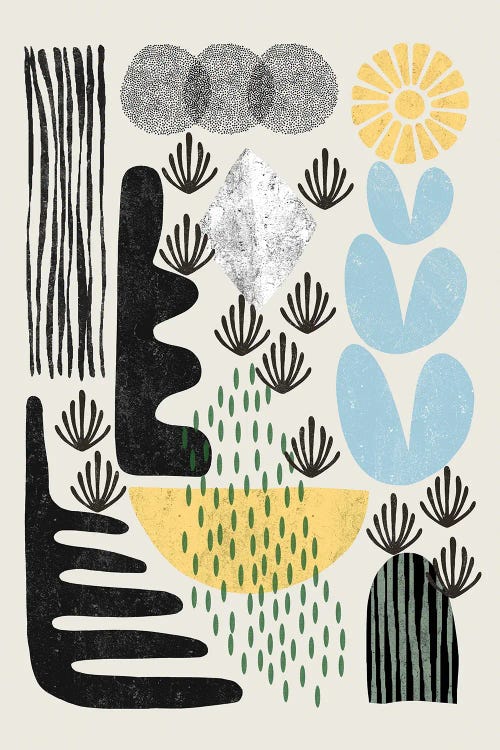 Abstract Garden I by Ioana Horvat wall art