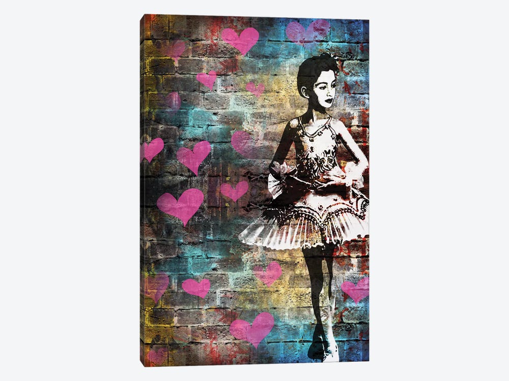 Balerina by Ion One STN 1-piece Canvas Wall Art