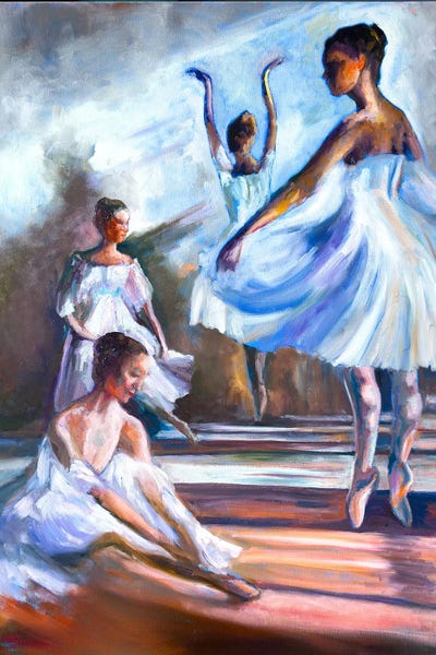 Dancers: Morning Recital by Irene Pomirchy