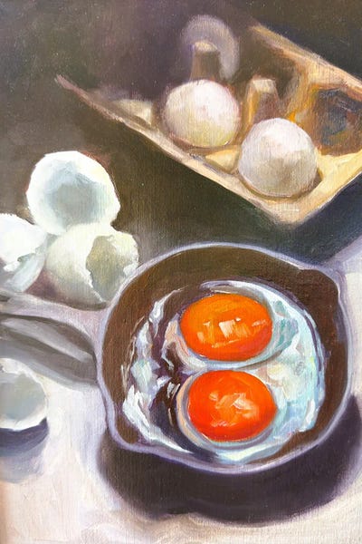 Foodie: Love For Eggs by Irene Pomirchy